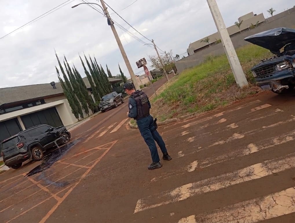 Maracaju registra mais um acidente de trânsito, mas mantém queda nos acidentes em 2026.