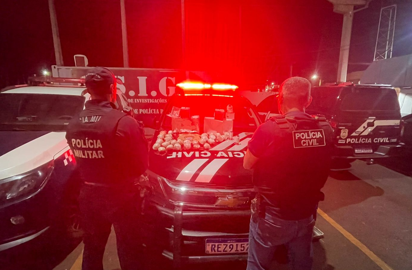Operação Última Forma: Polícia Civil apreende drogas avaliadas em R$ 100 mil e prende três pessoas em Maracaju