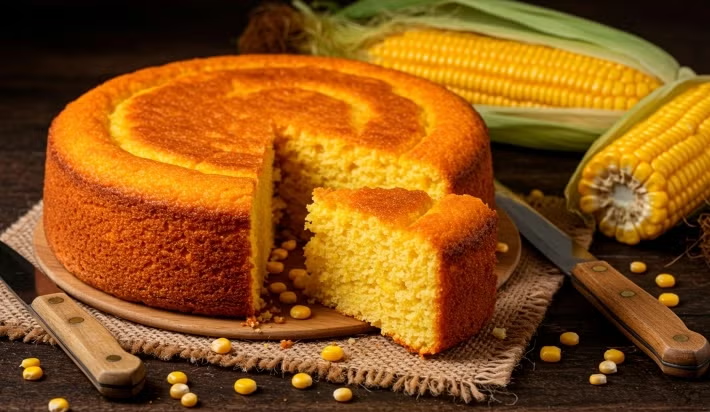 Receita de Bolo de Milho Fofinho