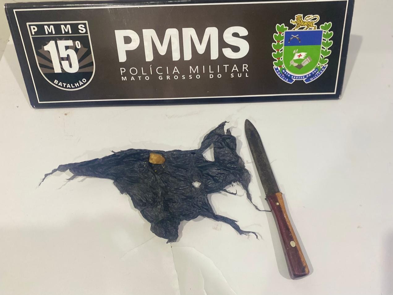 Motociclista sofre grave acidente em Maracaju; PM encontra porção de crack durante atendimento da ocorrência