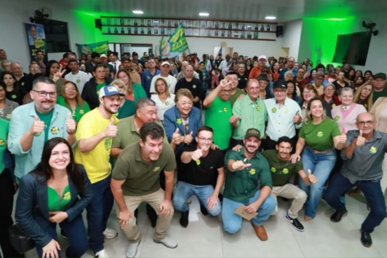 Zé Teixeira consolida alianças por Rio Brilhante em grande evento de campanha