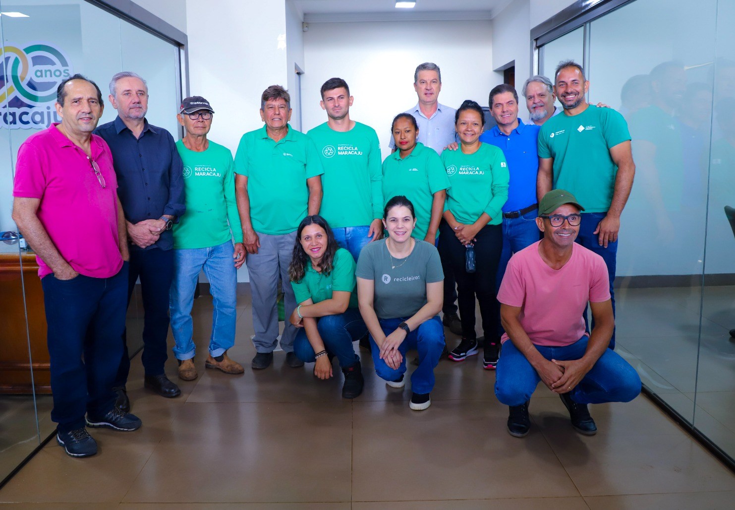 Prefeitura de Maracaju dá início à construção da Unidade de Valorização de Recicláveis (UVR).