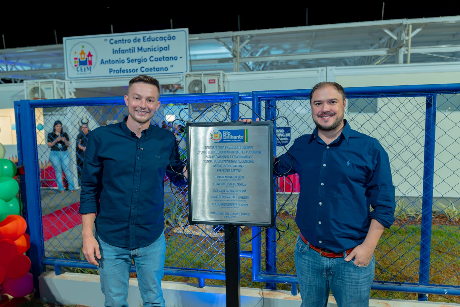 Prefeito Lucas Foroni faz história e entrega a 1ª creche modular de Mato Grosso do Sul em Rio Brilhante