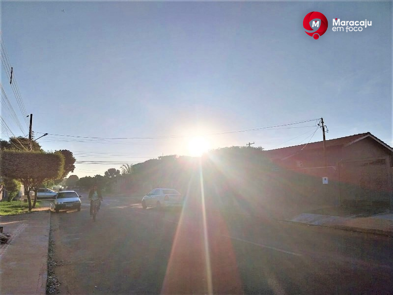 Sexta-feira de sol e céu limpo em Maracaju: Clima ideal para atividades ao ar livre