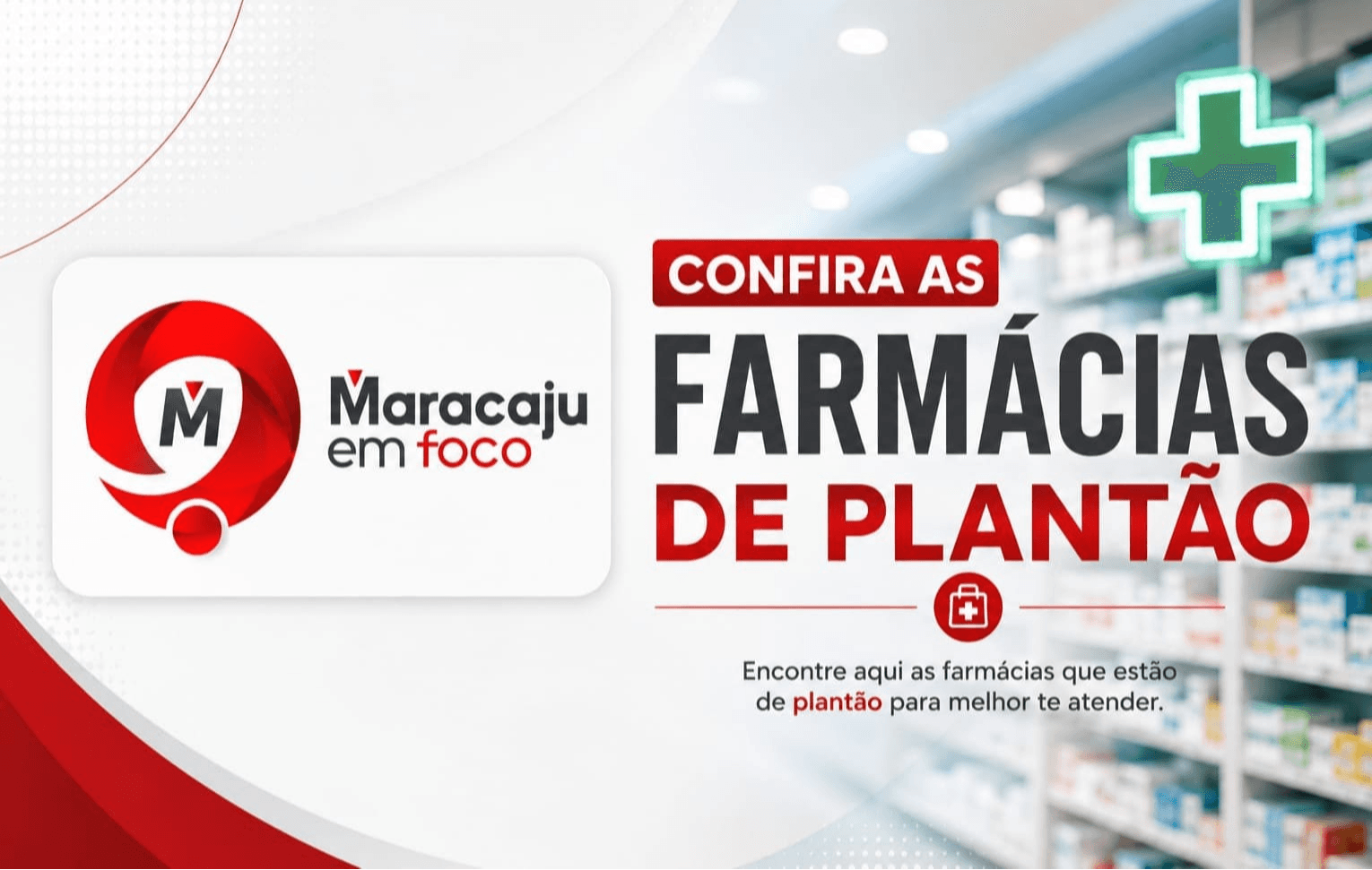 Outubro 2026: Confira o calendário completo das Farmácias de Plantão de Maracaju.
