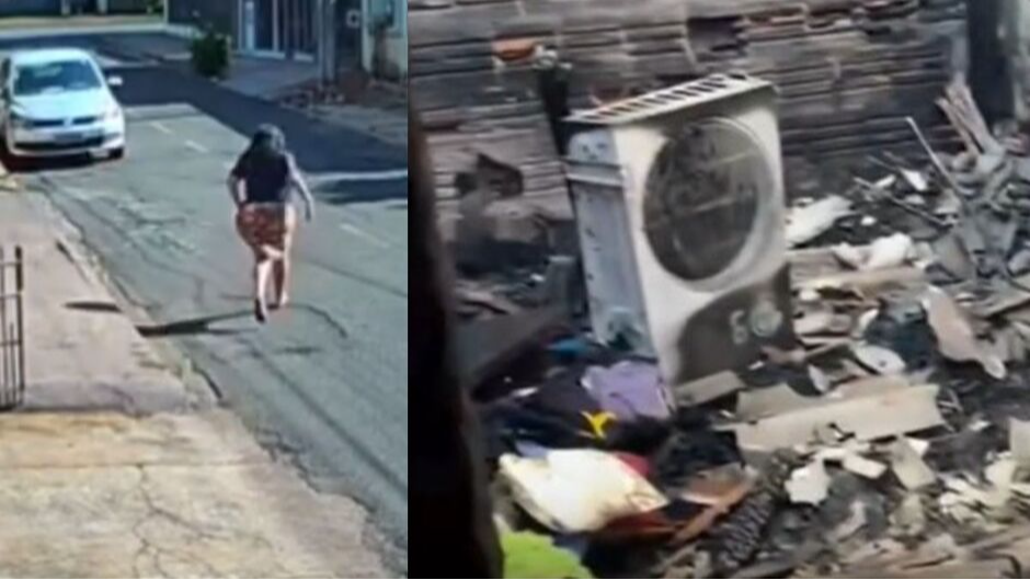 Maracaju: Mulher agride namorado após bebedeira e coloca fogo na casa dele.