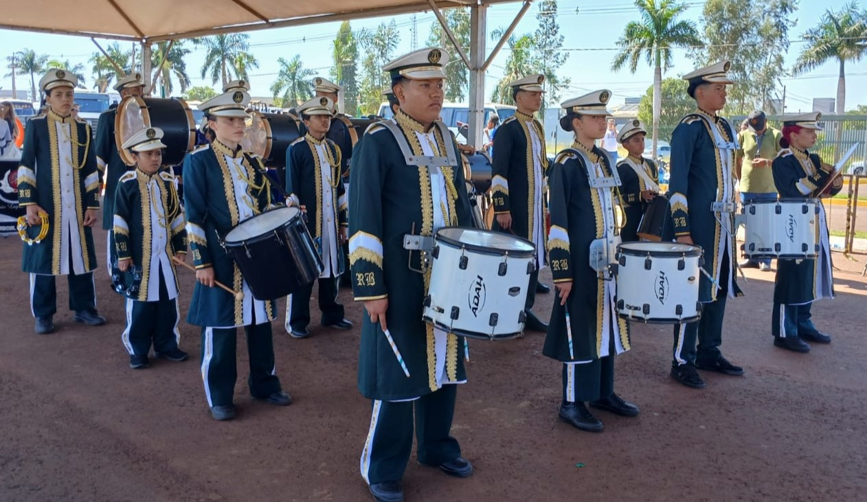 Rio Brilhante celebra conquista da Banda Sinfônica no Campeonato Sul-mato-grossense de bandas e fanfarras 