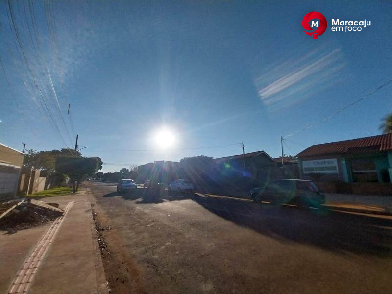 Sol predomina em Maracaju nesta quinta-feira