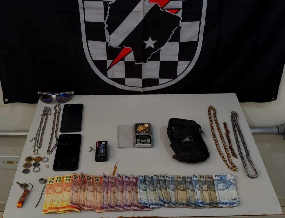 Força Tática do 15º BPM apreende menor por tráfico de drogas em Maracaju