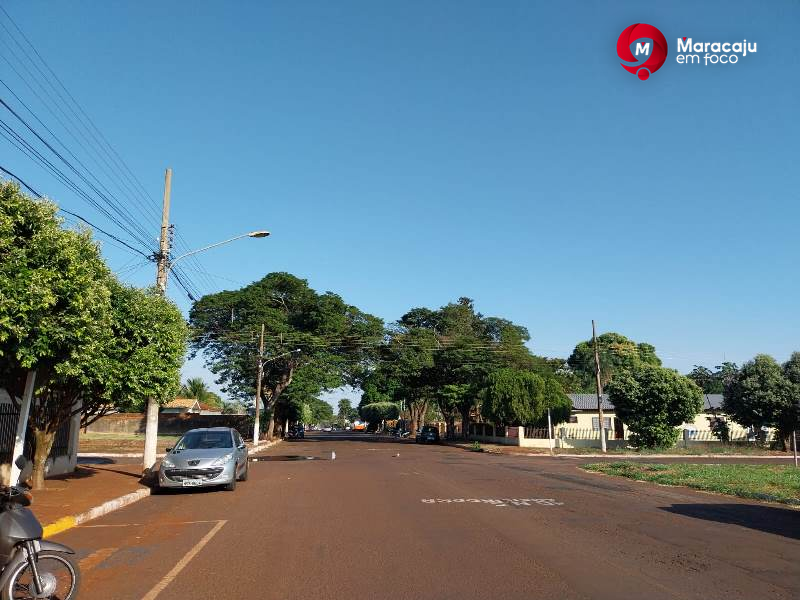 Segunda-feira ensolarada e com ar seco marca o inverno em Maracaju