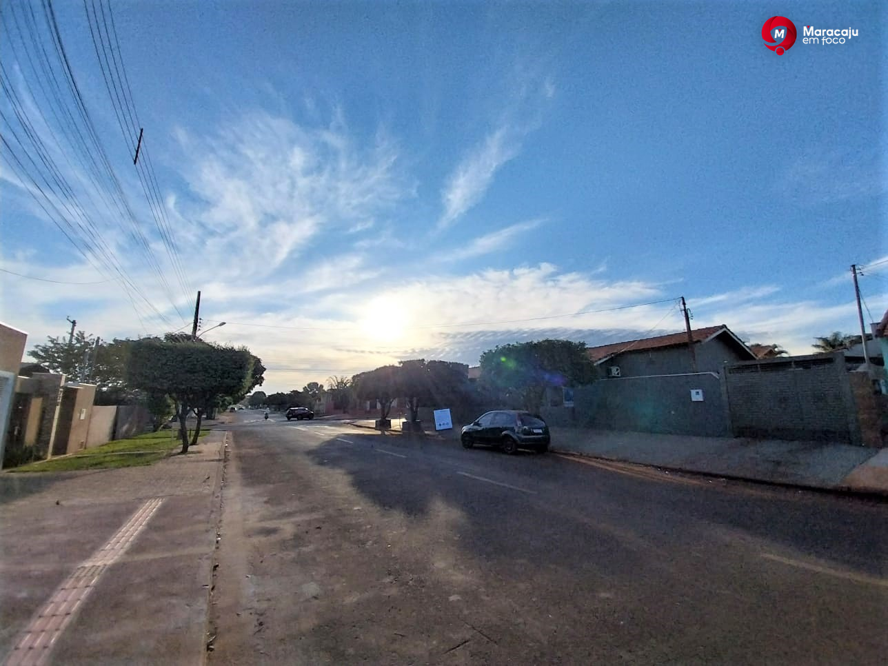 Frente fria avança e alerta população de Maracaju para queda brusca de temperatura.