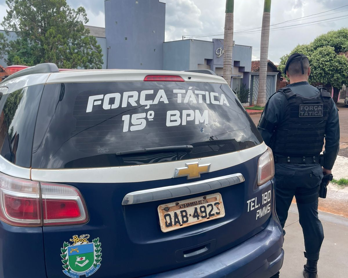 Operação da Força Tática em Rio Brilhante resulta na prisão de dois foragidos da Justiça