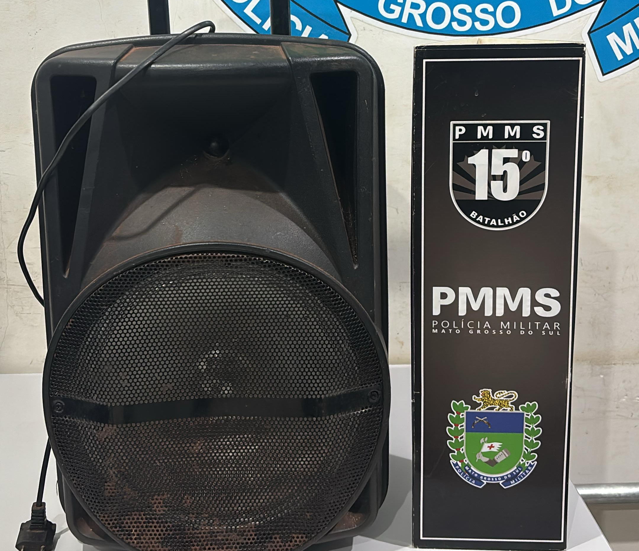 Polícia Militar atua em ocorrência de perturbação da tranquilidade em Maracaju