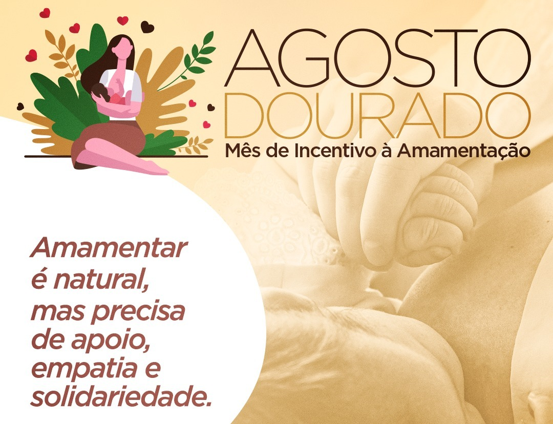 “Agosto Dourado” reforça apoio à amamentação e destaca seu impacto sustentável em Maracaju.