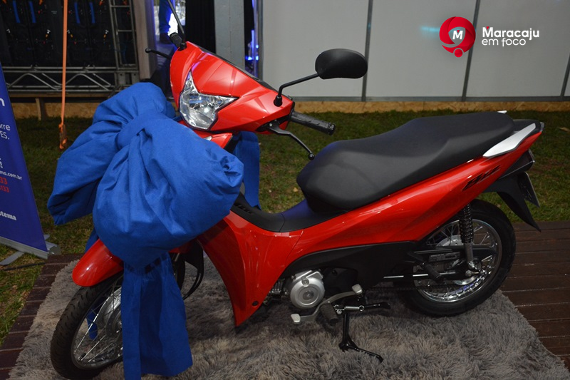 Disk Sistema comemora 25 anos com sorteio de uma Honda Biz 125 ao vivo durante a Festa da Linguiça