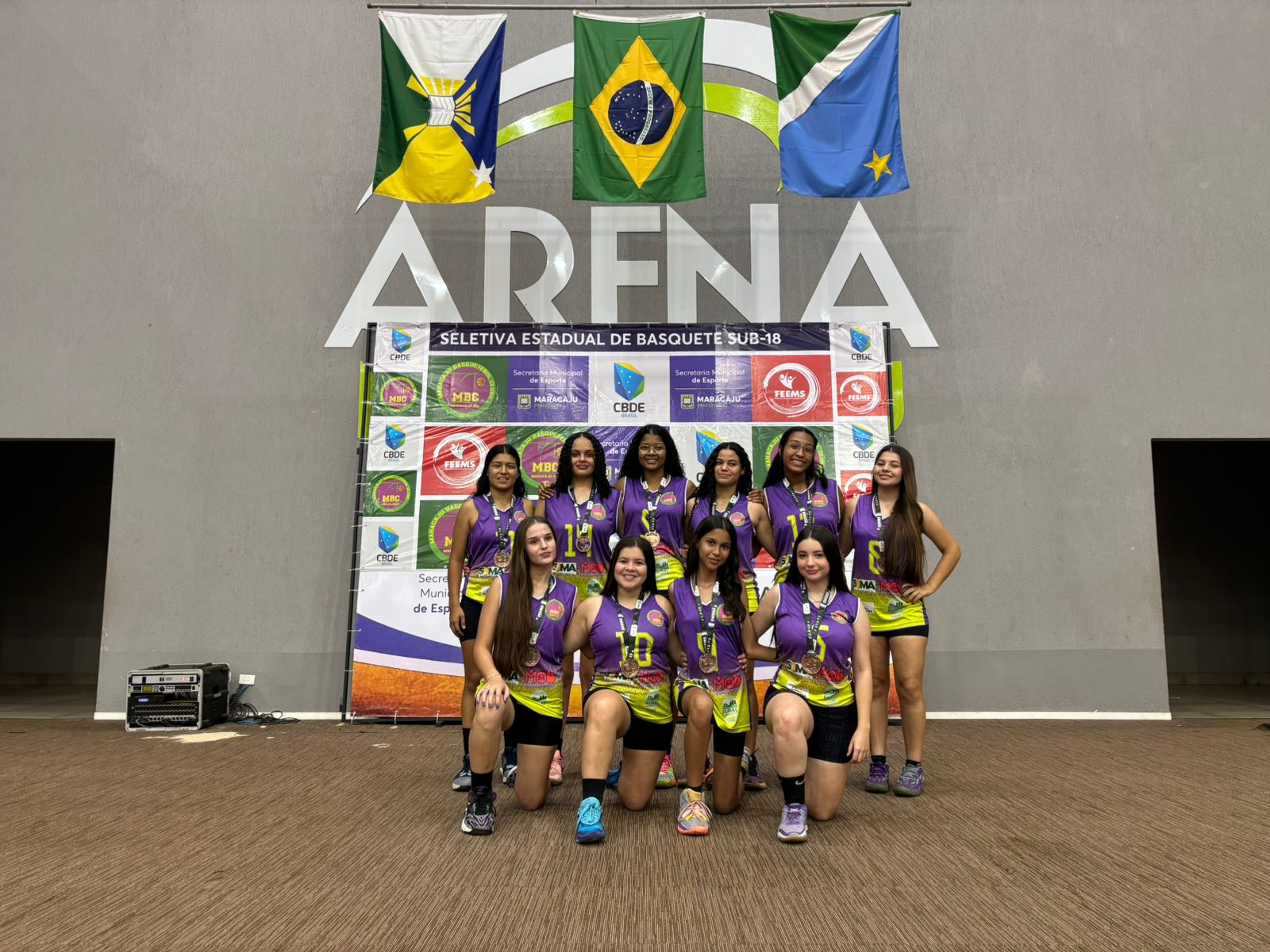 Maracaju foi palco de mais um evento esportivo da FEEMS.