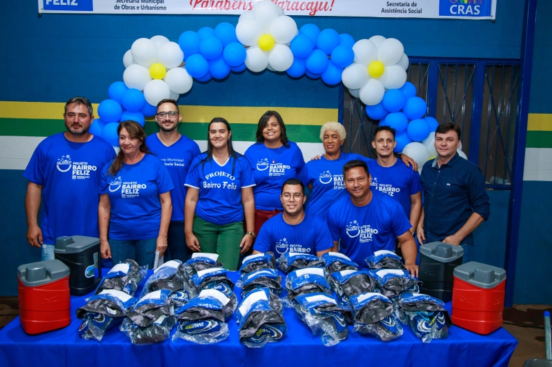 Prefeitura de Maracaju leva “Projeto Bairro Feliz” para os Bairros Nenê Fernandes e Olidia Rocha.