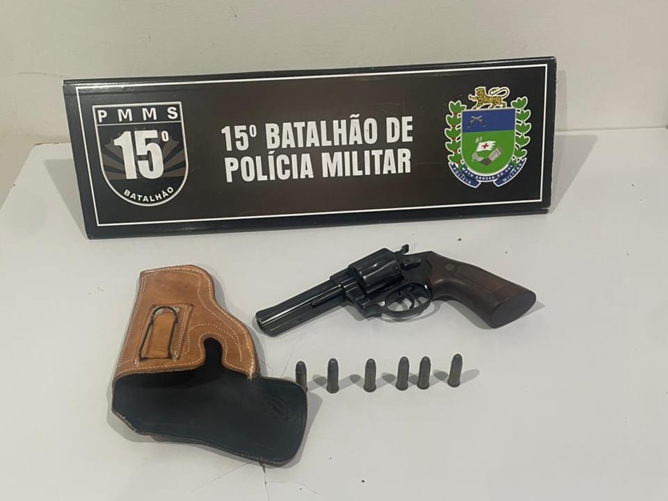 Homem é detido ao tentar entrar armado na Festa da Linguiça em Maracaju