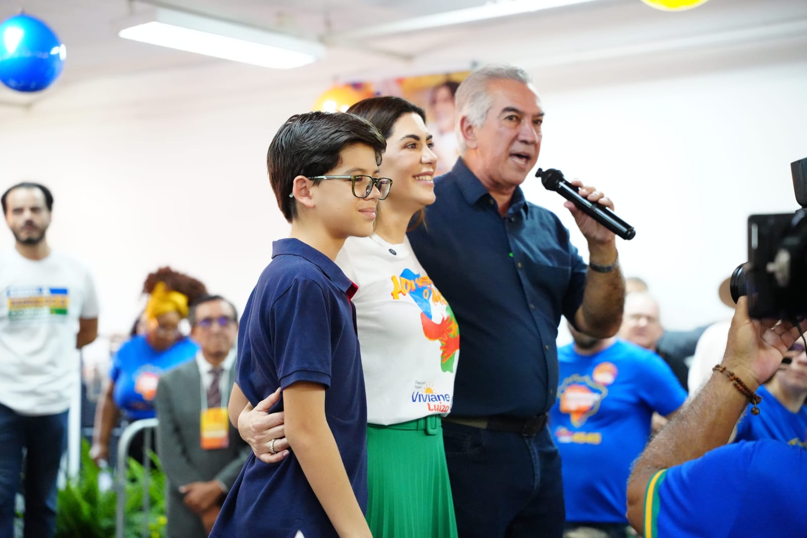 Reinaldo Azambuja destaca trabalho e resultados de Viviane Luiza ao reforçar apoio à candidatura