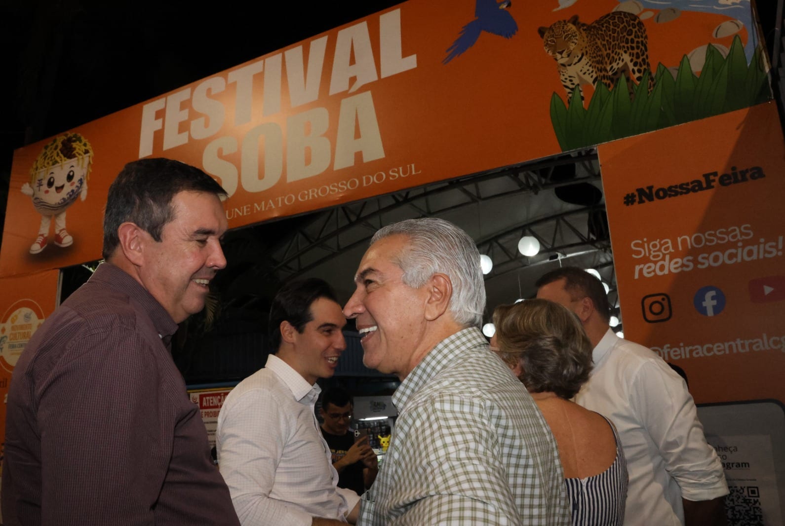 Reinaldo Azambuja destaca a importância cultural e turística da Feira Central de Campo Grande
