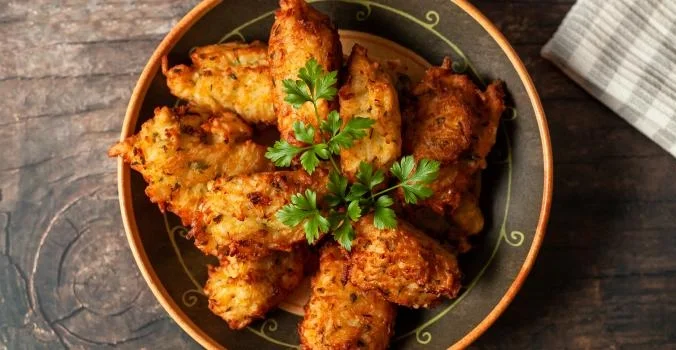 Receita de Bolinho de Arroz na Air Fryer