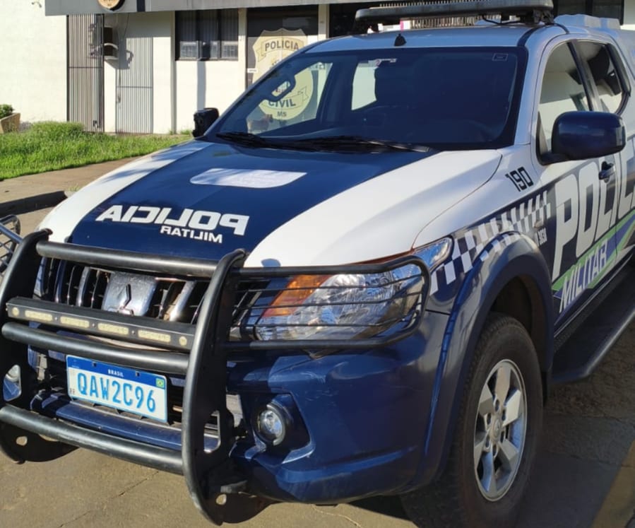 Polícia Militar cumpre mandado de prisão por tráfico de drogas em Maracaju