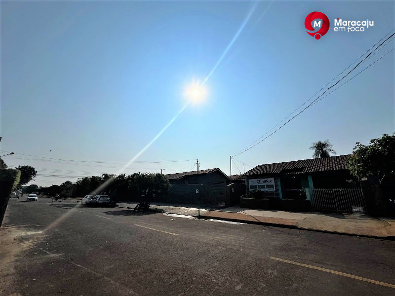 Quarta-feira com tempo firme e temperatura máxima de 25 graus em Maracaju.