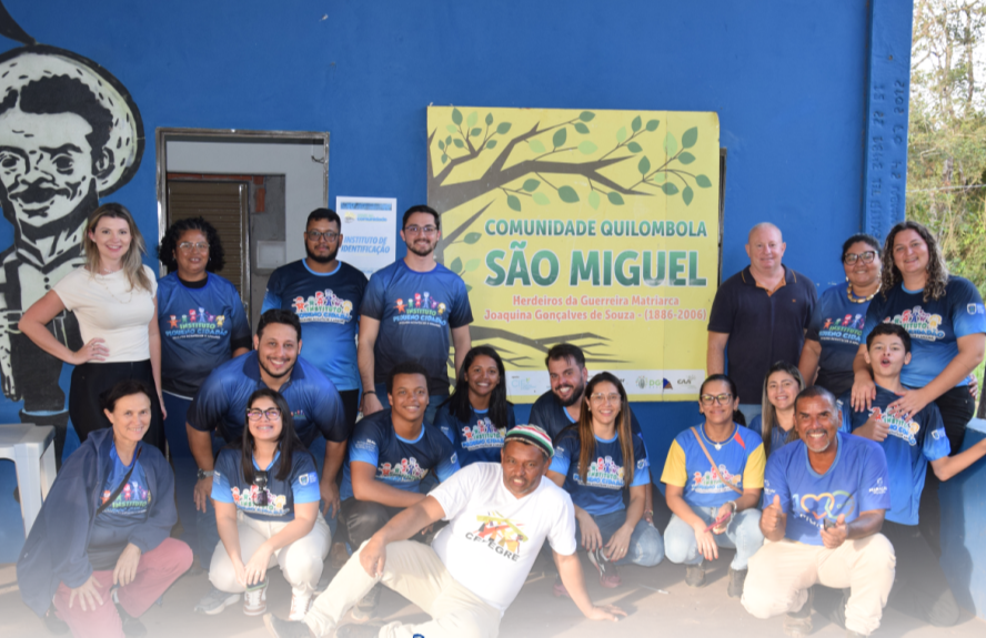  Instituto Pequeno Cidadão participa de ação no Quilombo São Miguel com o programa “UEMS na Comunidade”