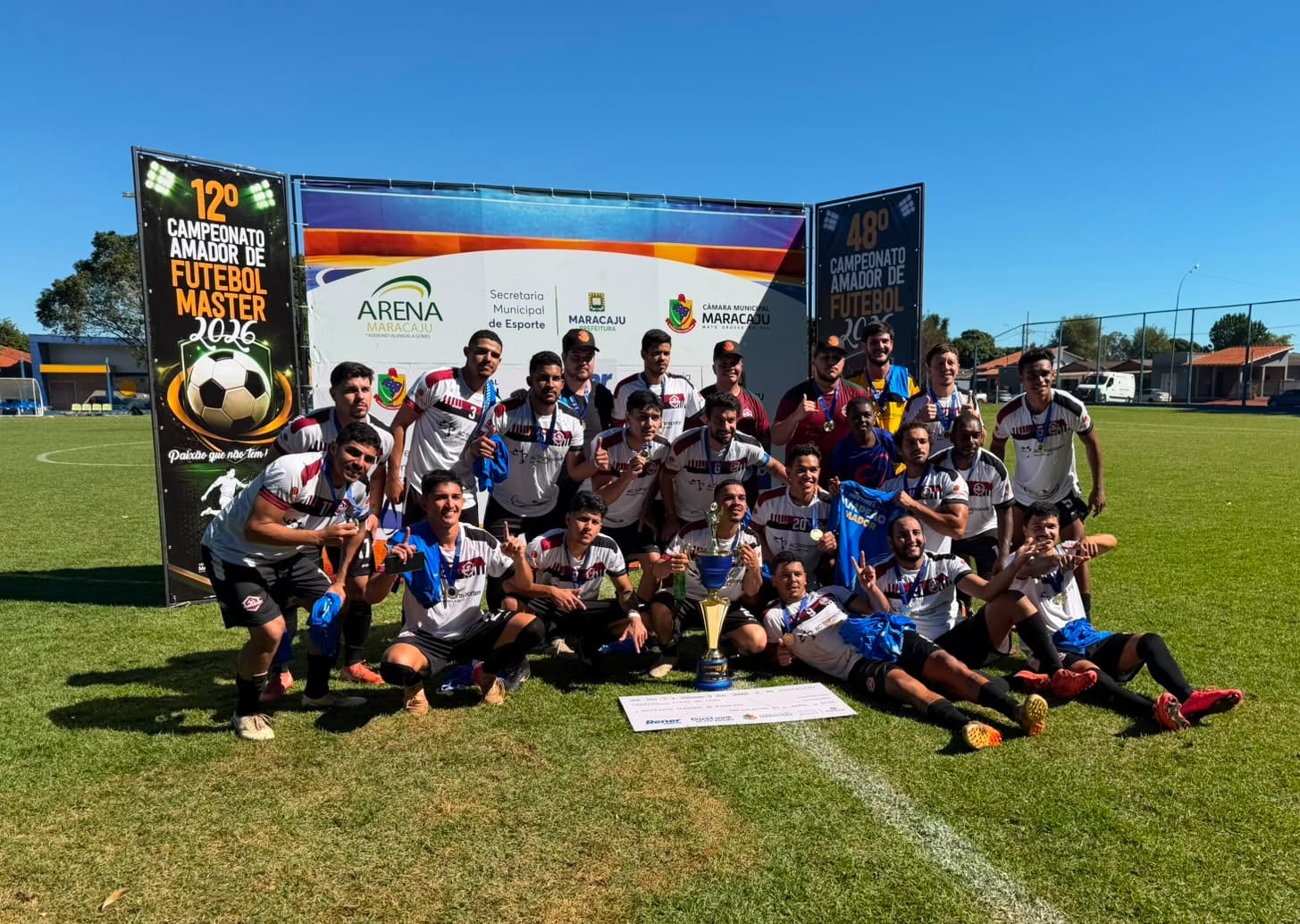 48º Campeonato Amador de Futebol 2026 consagra o Guarantã como campeão em grande decisão em Maracaju.