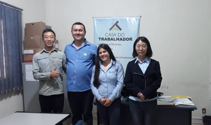 Equipe de Departamento de Recursos Humanos da BBCA Brazil visita Agência de Emprego de Maracaju. Saiba mais.