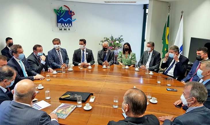 Governadores vão ao Ibama pedir celeridade na liberação da licença ambiental da Nova Ferroeste