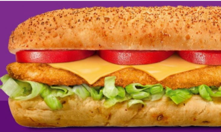 Subway® Frango Empanado é o novo sanduíche do Baratíssimo.