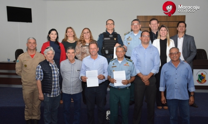 Prefeito Maurílio Azambuja e autoridades participam de lançamento de videomonitoramento. Saiba mais