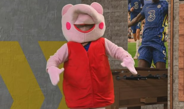 Craque Neto vira Peppa Pig, debocha muito do Palmeiras e faz grande promessa