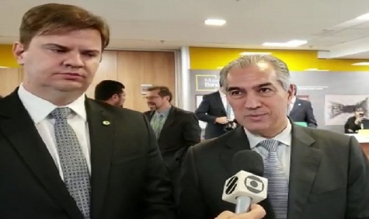 Governo Federal garante a Reinaldo Azambuja aeronaves e recursos para combater queimadas