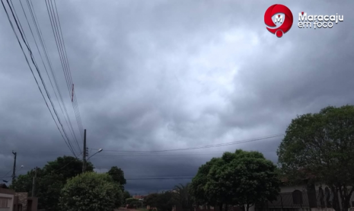 Com avanço de frente fria, Maracaju poderá registrar 10 graus nesta semana.