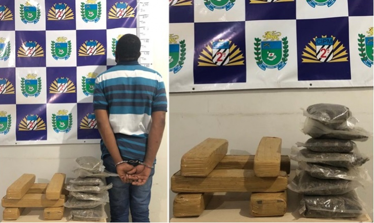 Polícia Militar de Maracaju prende homem no Terminal Rodoviário por tráfico de drogas. Saiba mais.