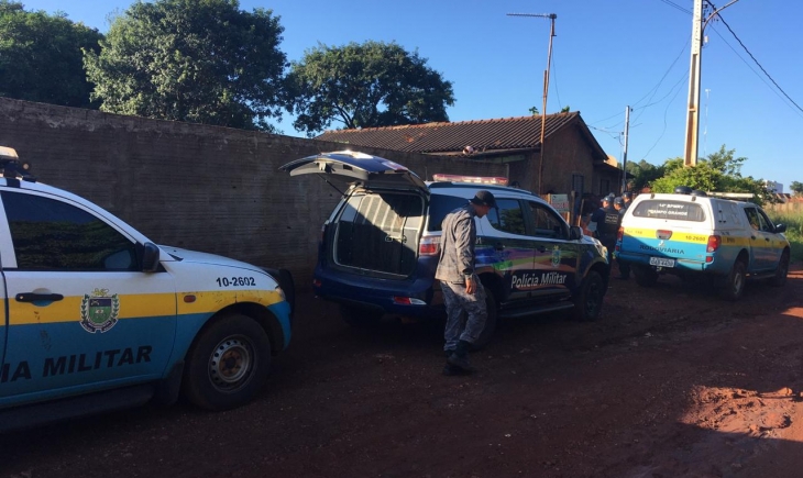 Polícia Militar e Polícia Civil de Maracaju, com o apoio da PMRv e Canil do 3º BPM de Dourados realizam “Operação Vista Alegre Segura”
