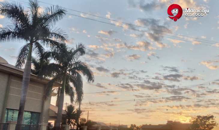 Previsão é de temperatura máxima de 32 graus nesta terça-feira.