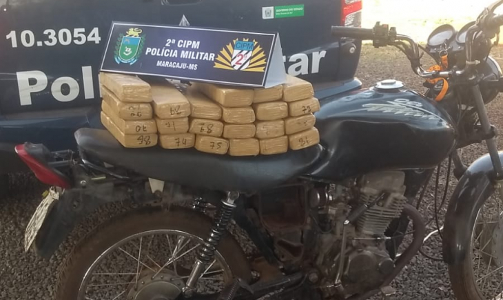 Polícia Militar de Maracaju apreende 20,160 kg de drogas