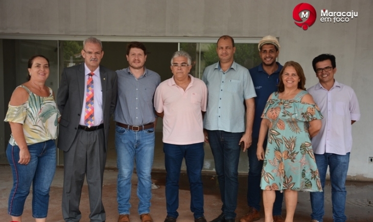 Secretário Estadual de Saúde Geraldo Resende visita obras do Pronto Socorro e acompanha início das obras da maternidade.
