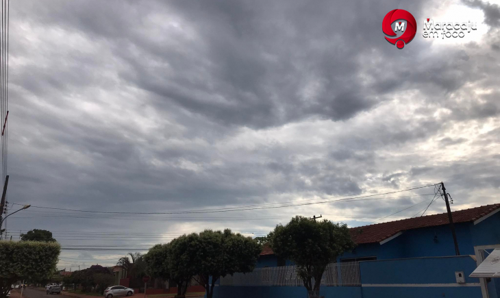 Com temperatura máxima em 30 graus, Maracaju deve ter sexta-feira chuvosa. Saiba mais.