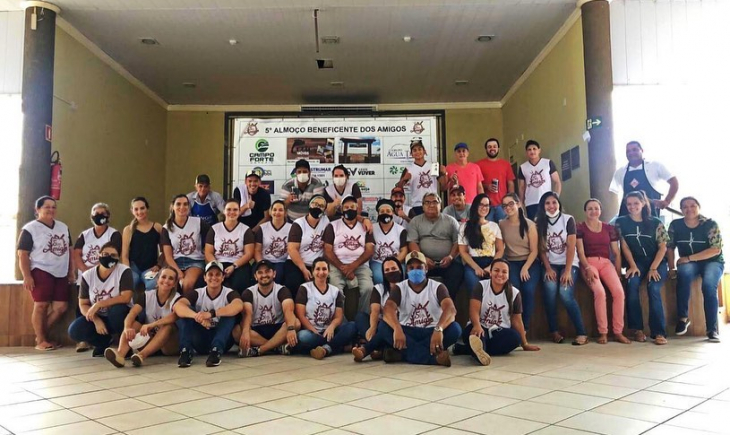5º Almoço Beneficente dos Amigos arrecada 55 mil reais e beneficia três entidades. Saiba mais.