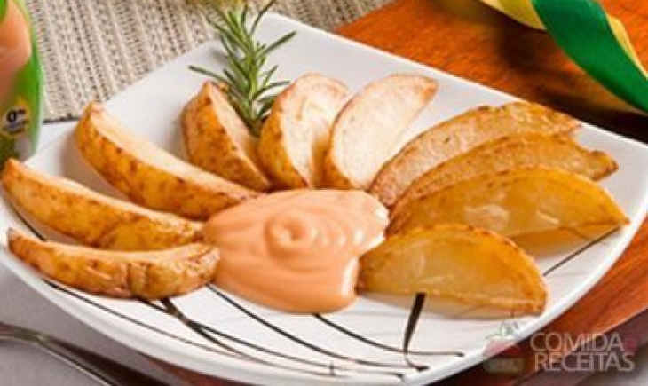 Receita de Batata rústica