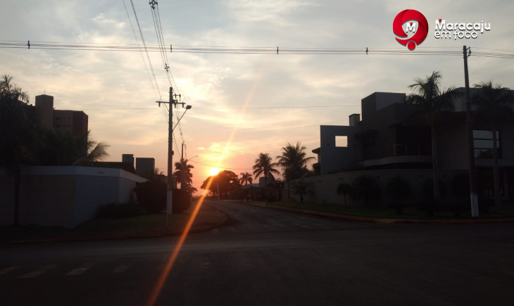 Quinta-feira poderá registrar máxima de 36 graus em Maracaju.