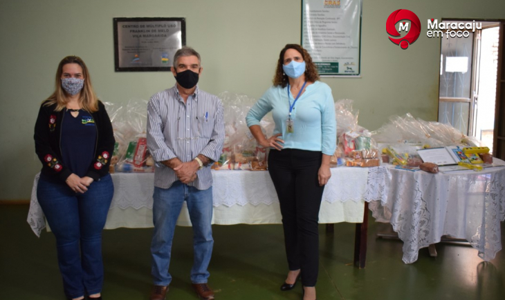 Idosos receberão Kit Alimentação e Kit Pedagógico em Maracaju.
