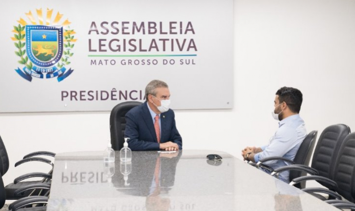 Presidente da ALEMS e deputado de RR debatem atuação conjunta