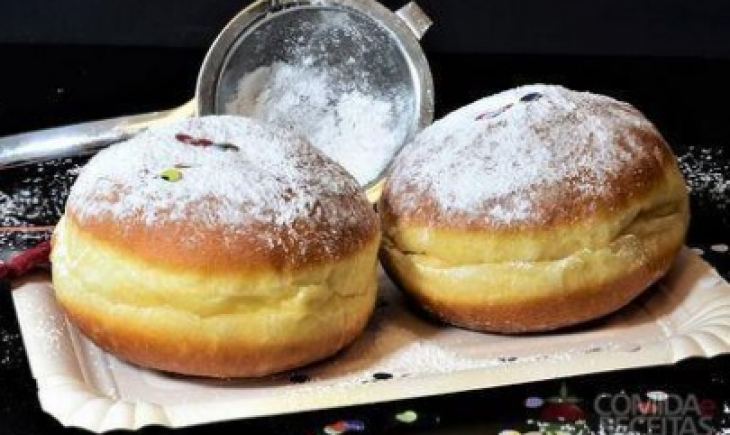 Receita de Sonho de padaria recheado