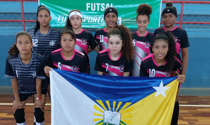 Time de Futsal Feminino de Maracaju é destaque nos Jogos Escolares de Mato Grosso do Sul.