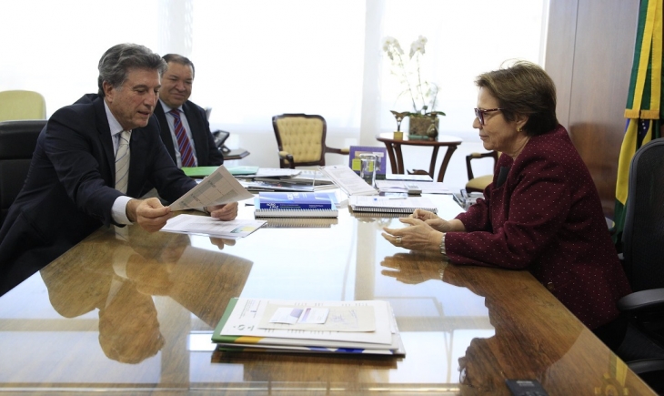 Murilo Zauith apresenta no Ministério da Agricultura projetos de infraestrutura para assentamentos